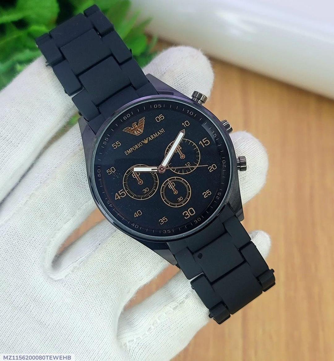 Emporio Armani Chronograph watch stainless steel